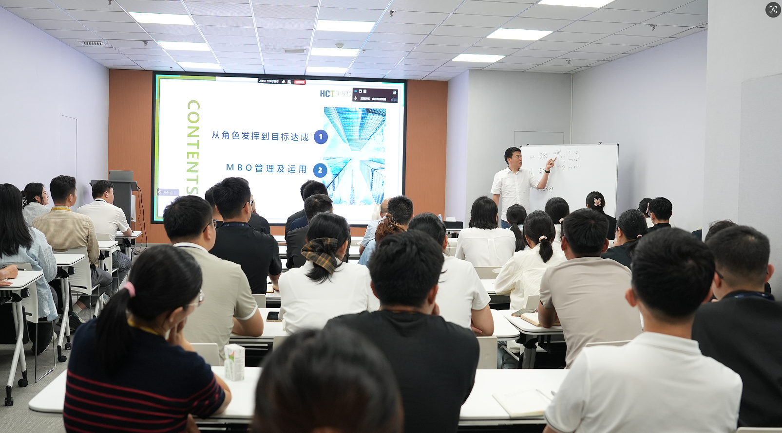和记娱乐集团开展《目标提升及MBO管理》专题培训